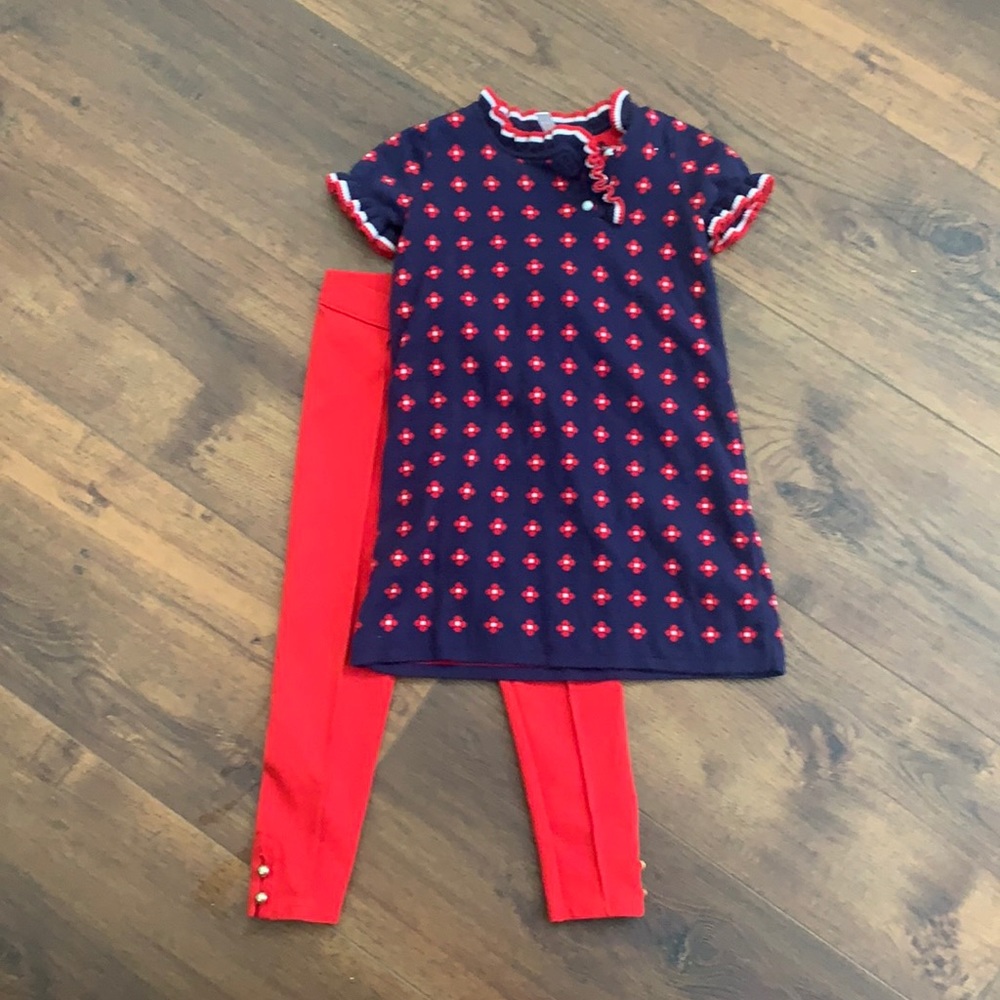 Janie and Jack Dress and Pants set